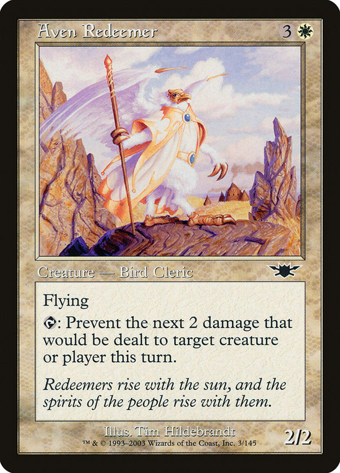Aven Redeemer [Legions] Foil