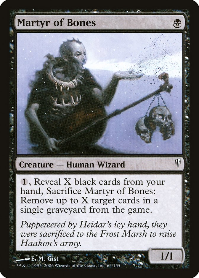 Martyr of Bones [Coldsnap] Foil