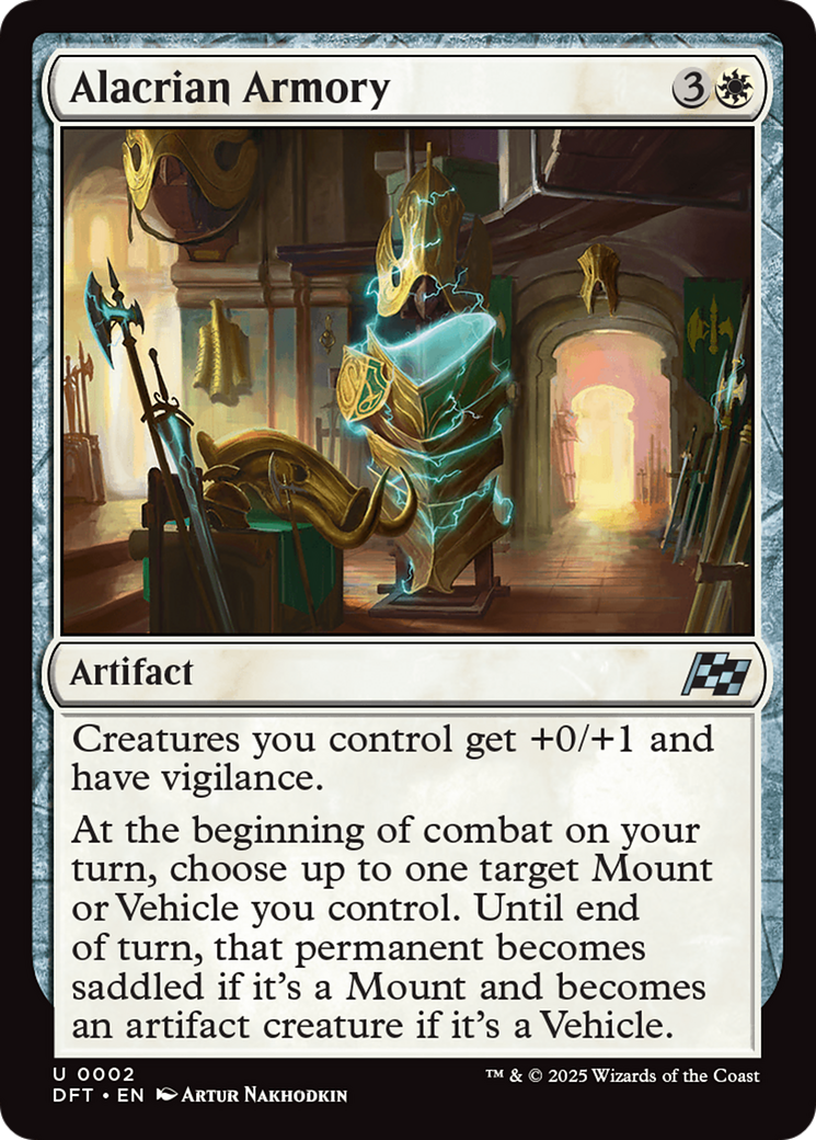 Alacrian Armory [Aetherdrift] Foil