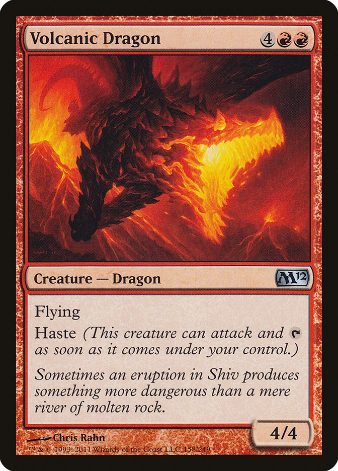 Volcanic Dragon [Magic 2012] Foil