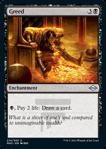 Greed [Modern Horizons 2] Foil