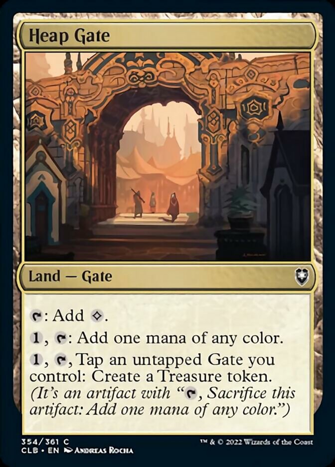 Heap Gate [Commander Legends: Battle for Baldur's Gate] Foil