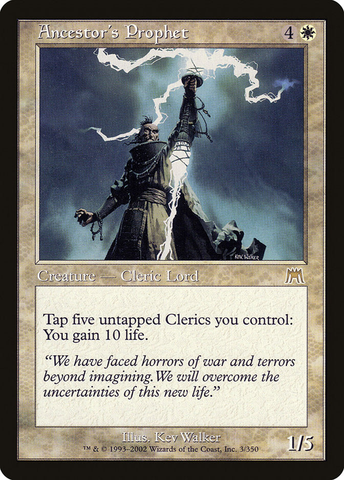 Ancestor's Prophet [Onslaught] Foil