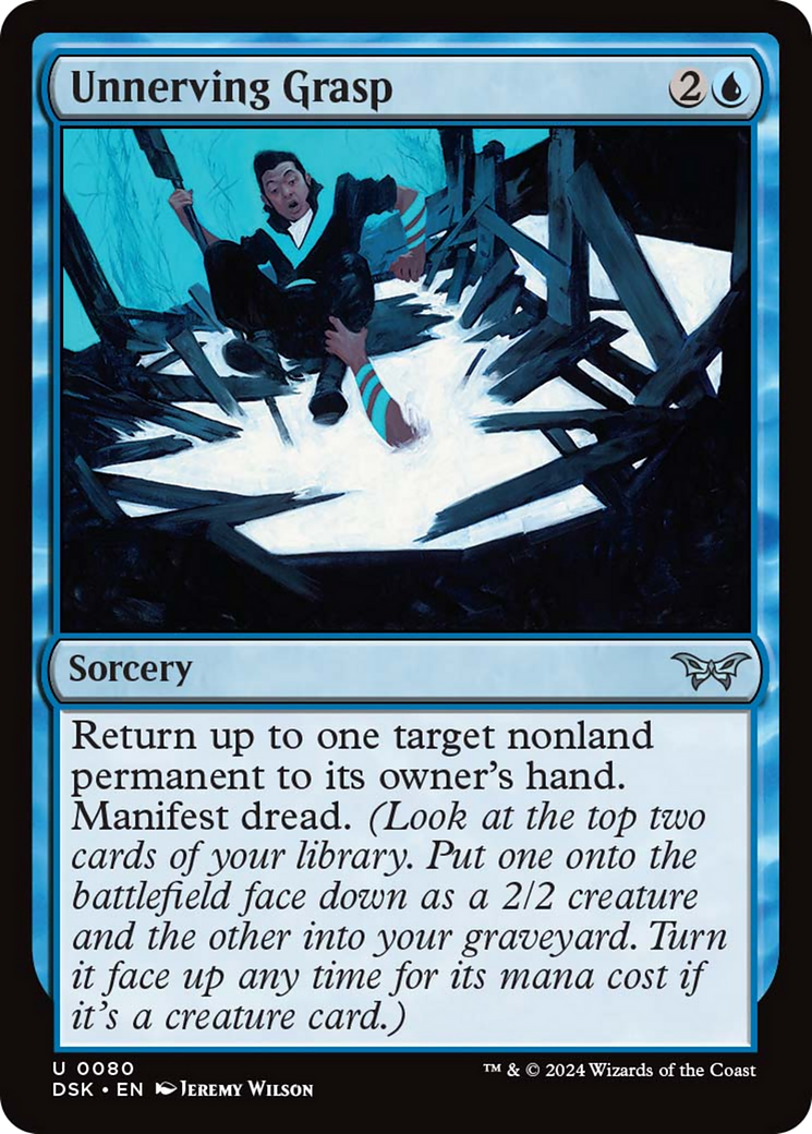 Unnerving Grasp [Duskmourn: House of Horror] Foil