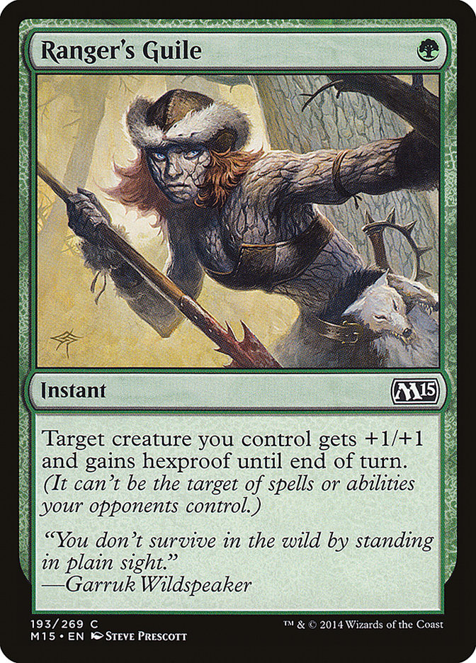 Ranger's Guile [Magic 2015] Foil