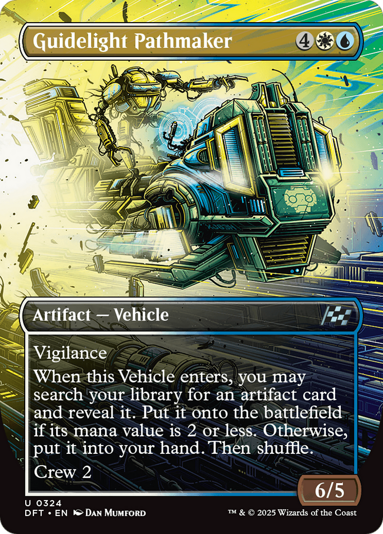 Guidelight Pathmaker (Borderless) [Aetherdrift] Foil