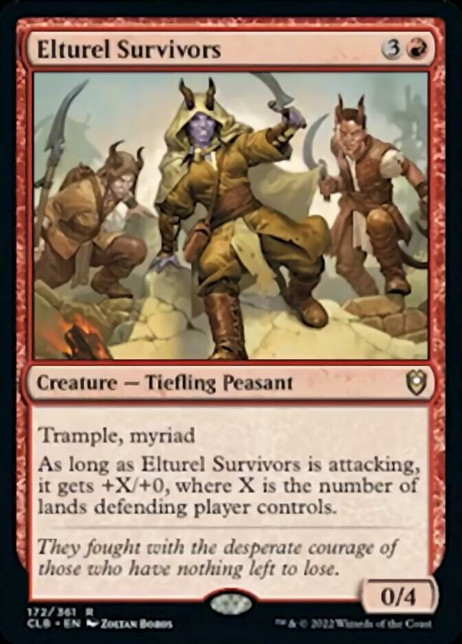 Elturel Survivors [Commander Legends: Battle for Baldur's Gate] Foil