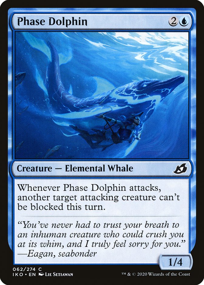 Phase Dolphin [Ikoria: Lair of Behemoths] Foil
