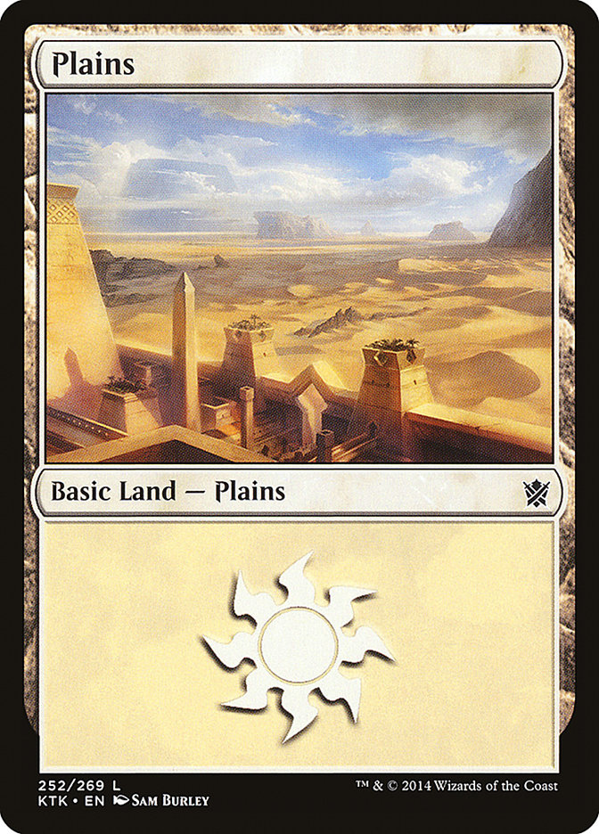 Plains (252) [Khans of Tarkir] Foil