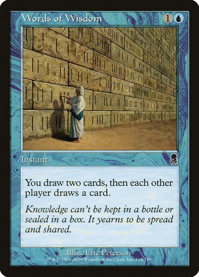 Words of Wisdom [Odyssey] Foil