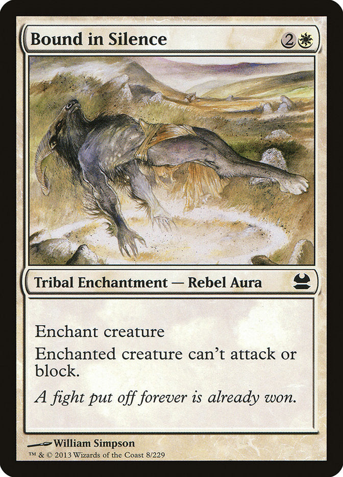 Bound in Silence [Modern Masters] Foil