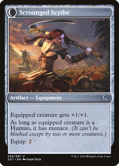 Harvest Hand // Scrounged Scythe [Shadows over Innistrad] Foil