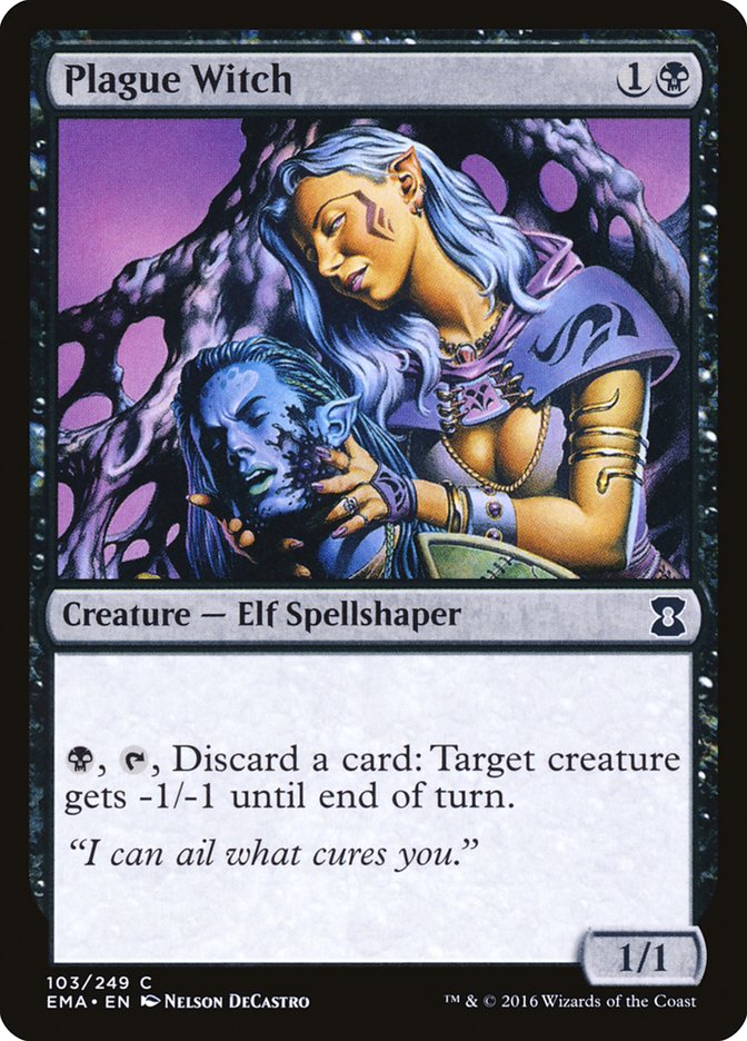 Plague Witch [Eternal Masters] Foil