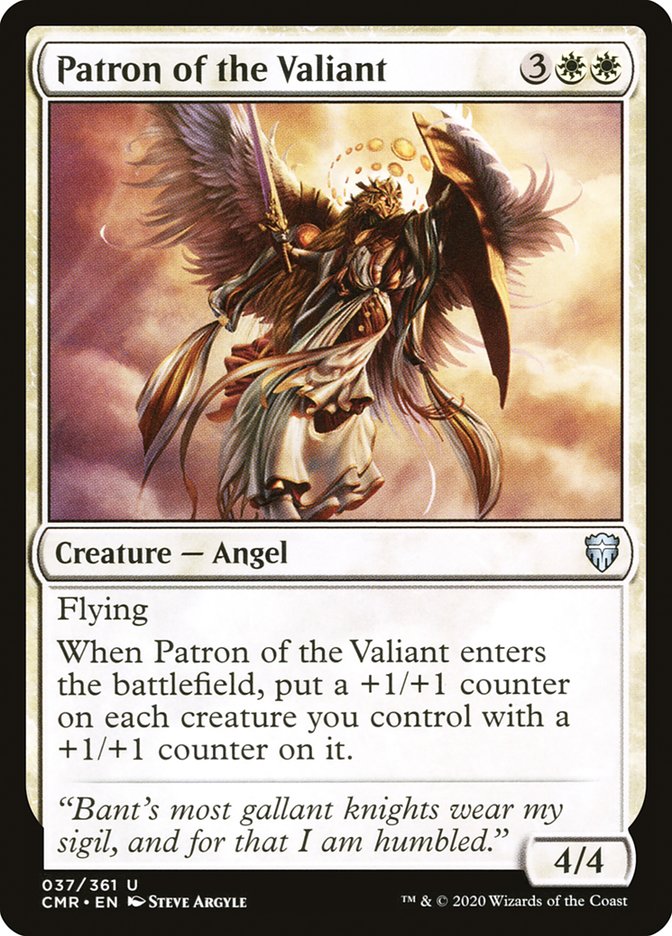 Patron of the Valiant [Commander Legends] Foil