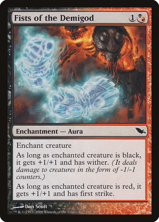 Fists of the Demigod [Shadowmoor] Foil