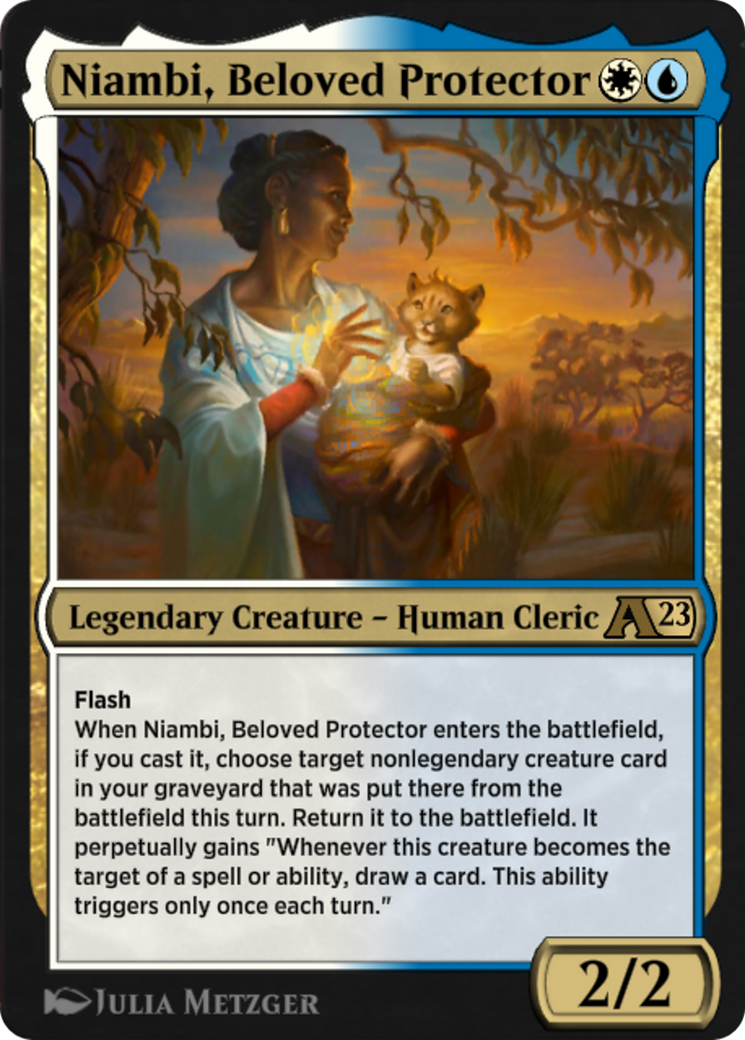 Niambi, Beloved Protector  [Alchemy: Dominaria]