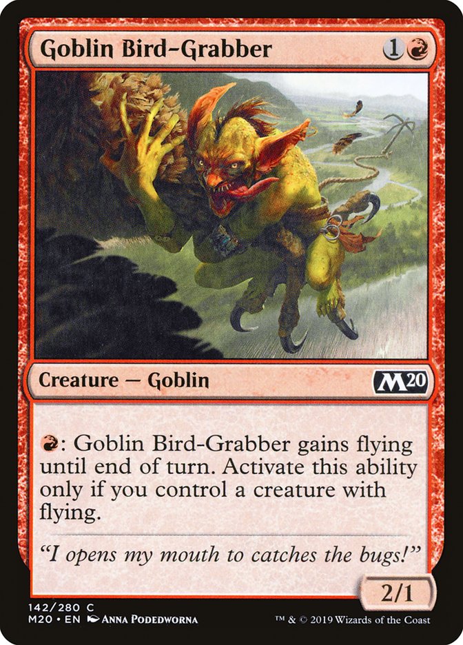 Goblin Bird-Grabber [Core Set 2020] Foil