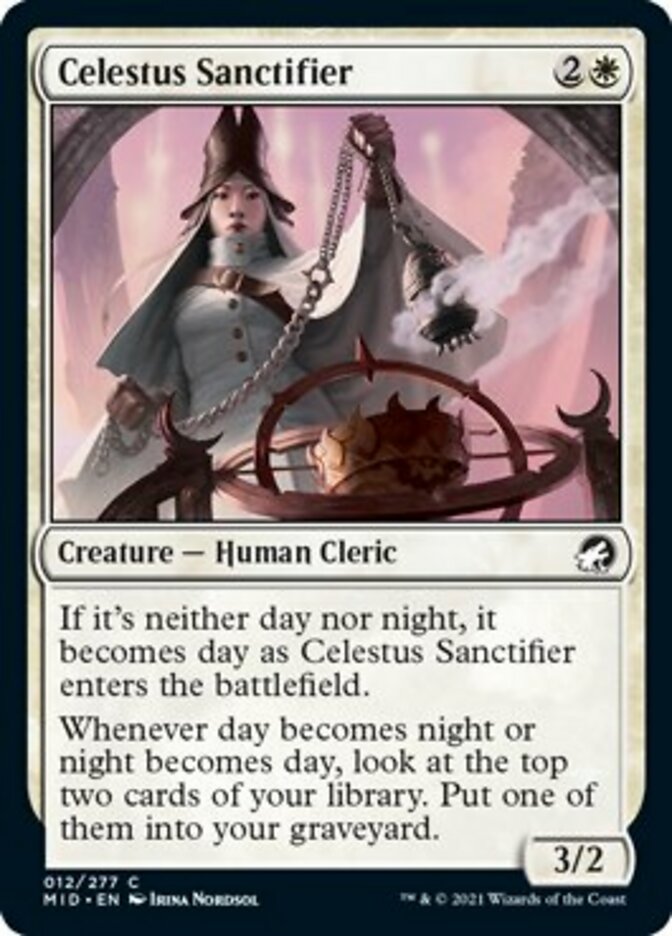 Celestus Sanctifier [Innistrad: Midnight Hunt] Foil