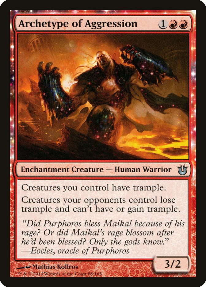 Archetype of Aggression [Born of the Gods] Foil