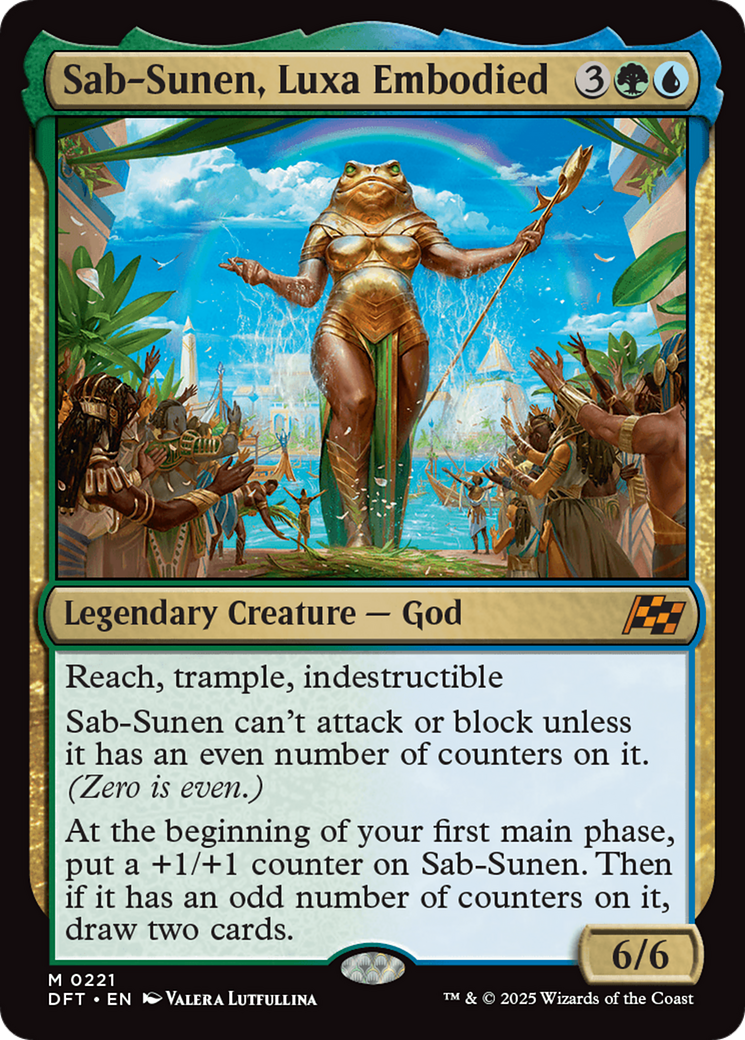 Sab-Sunen, Luxa Embodied [Aetherdrift] Foil