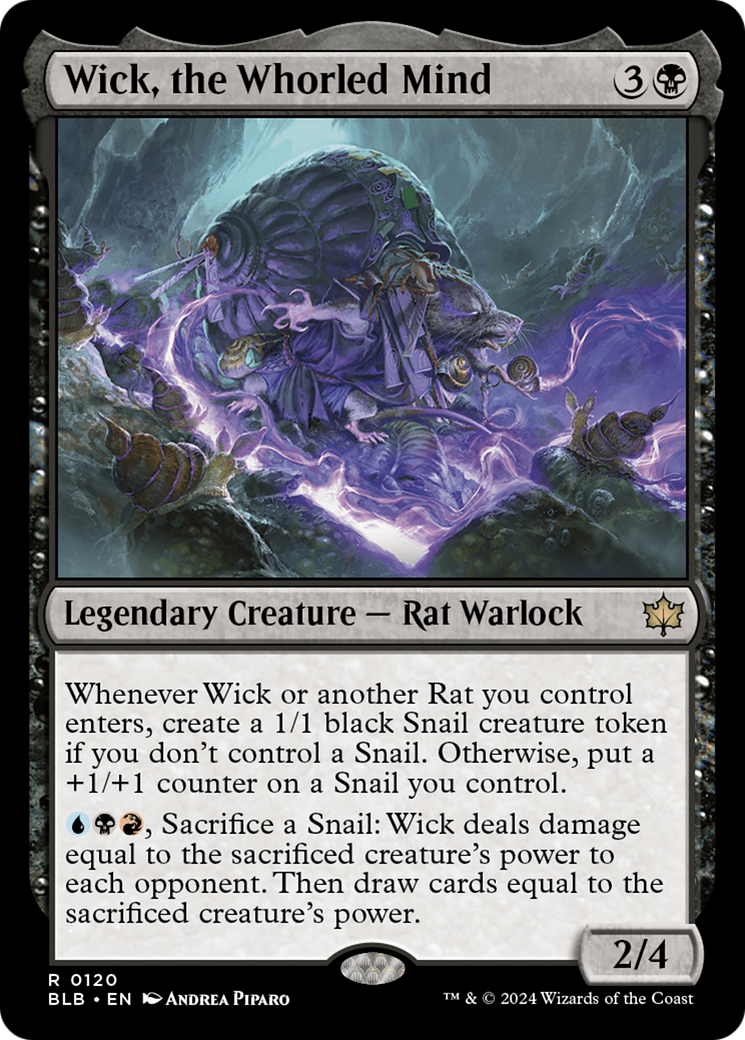 Wick, the Whorled Mind [Bloomburrow] Foil