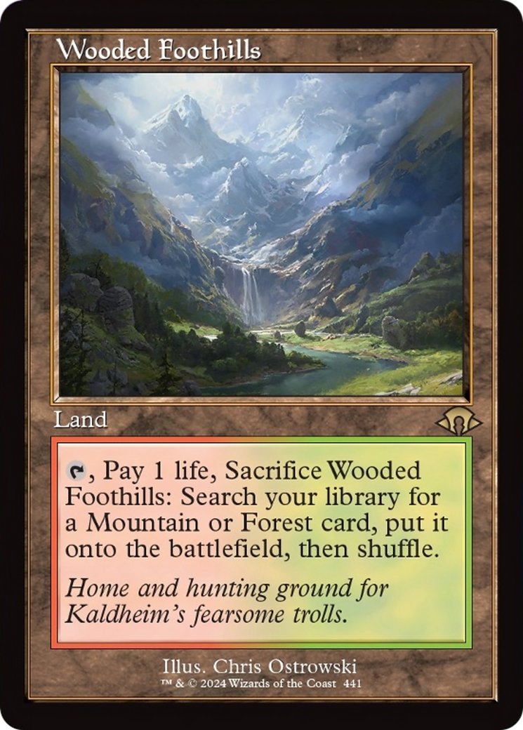 Wooded Foothills (Retro) [Modern Horizons 3] Foil