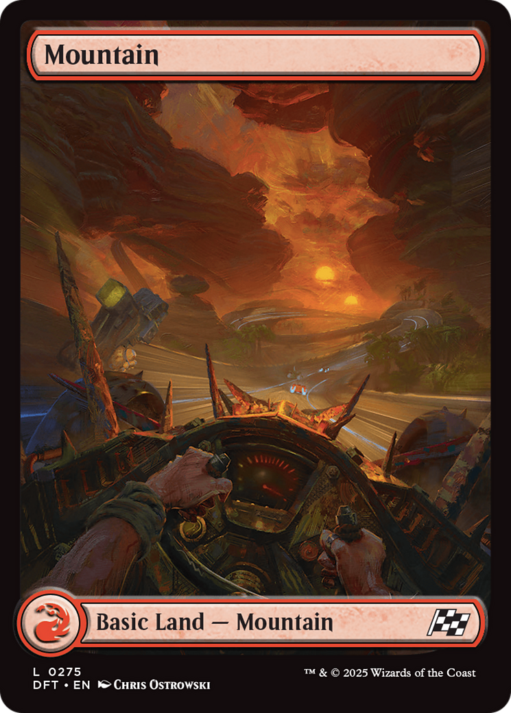 Mountain (0275) [Aetherdrift] Foil