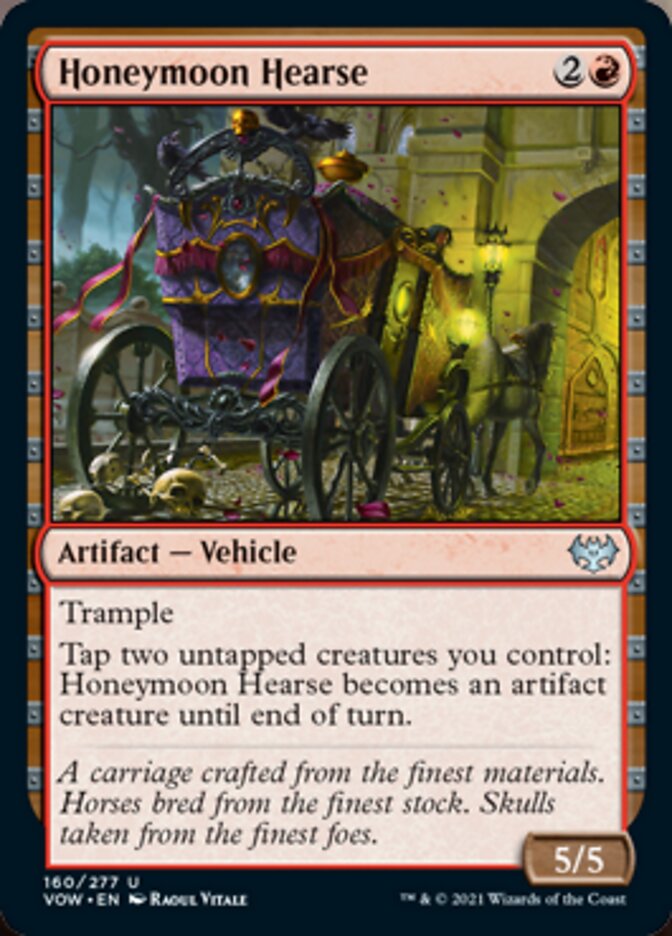 Honeymoon Hearse [Innistrad: Crimson Vow] Foil