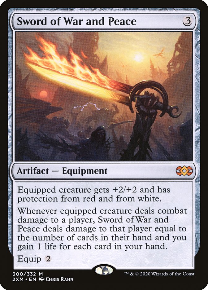 Sword of War and Peace [Double Masters] Foil