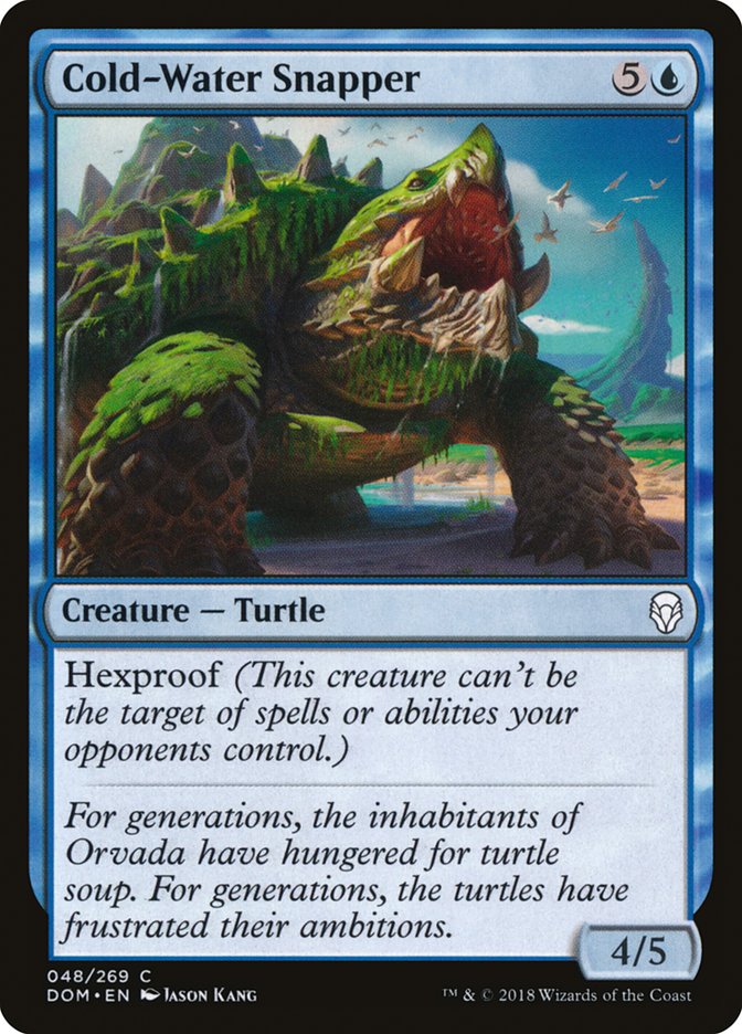 Cold-Water Snapper [Dominaria] Foil