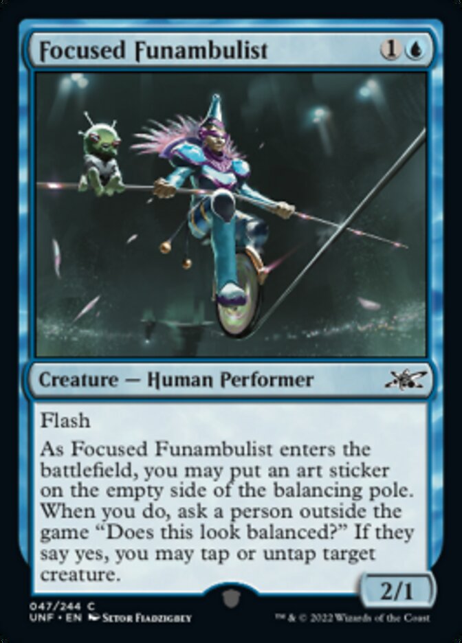 Focused Funambulist [Unfinity] Foil