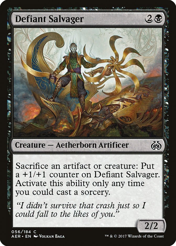 Defiant Salvager [Aether Revolt] Foil