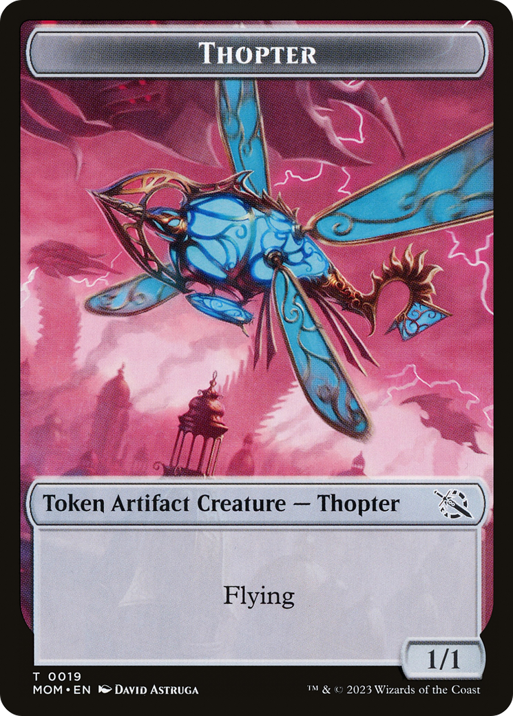 Thopter  [March of the Machine Tokens] Foil