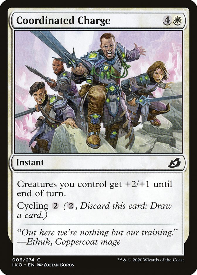 Coordinated Charge [Ikoria: Lair of Behemoths] Foil