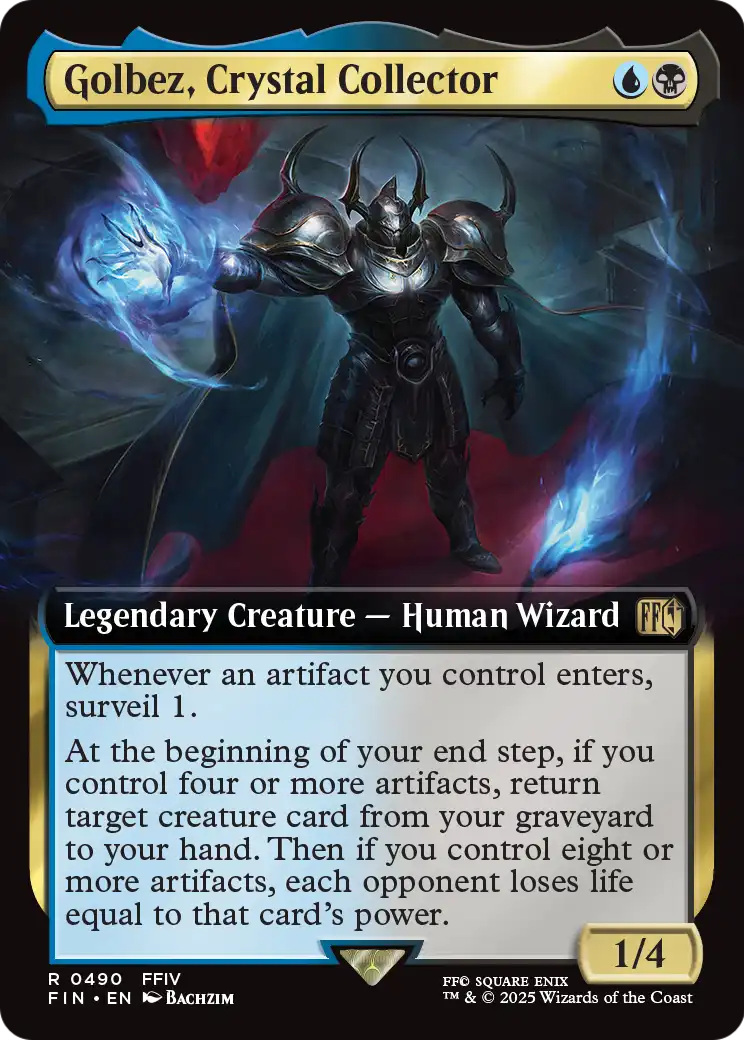 Golbez, Crystal Collector (Extended Art) [FINAL FANTASY] Foil
