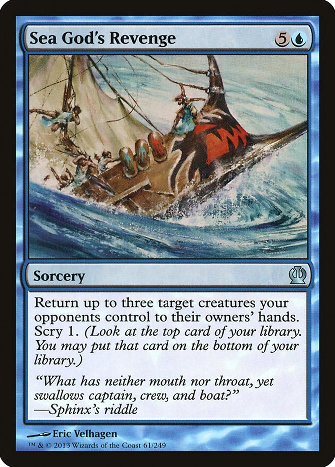 Sea God's Revenge [Theros] Foil