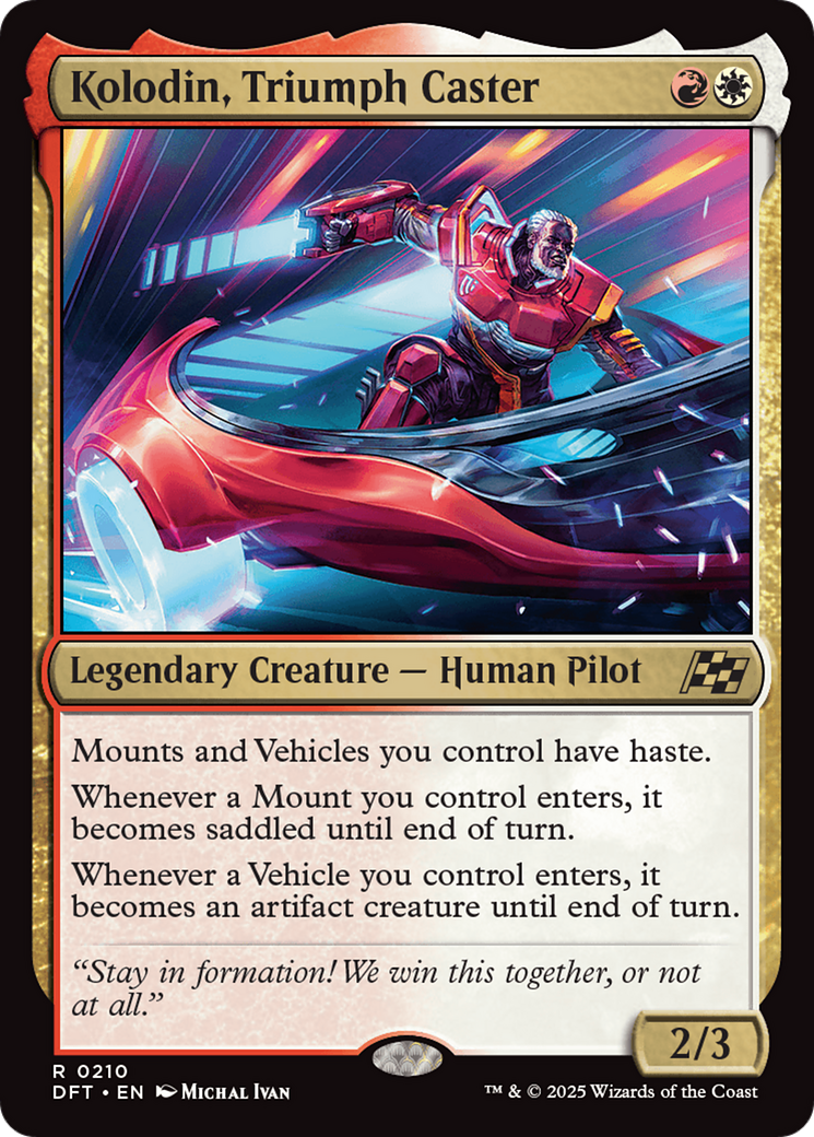 Kolodin, Triumph Caster [Aetherdrift] Foil