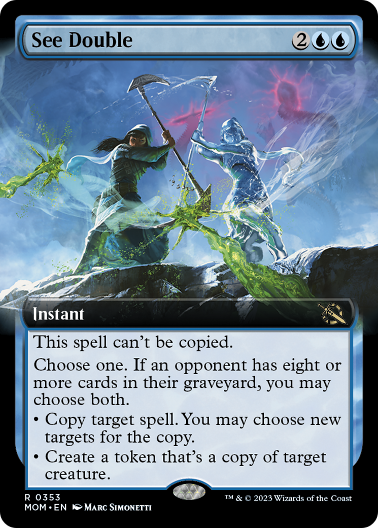 See Double (Extended Art) [March of the Machine] Foil