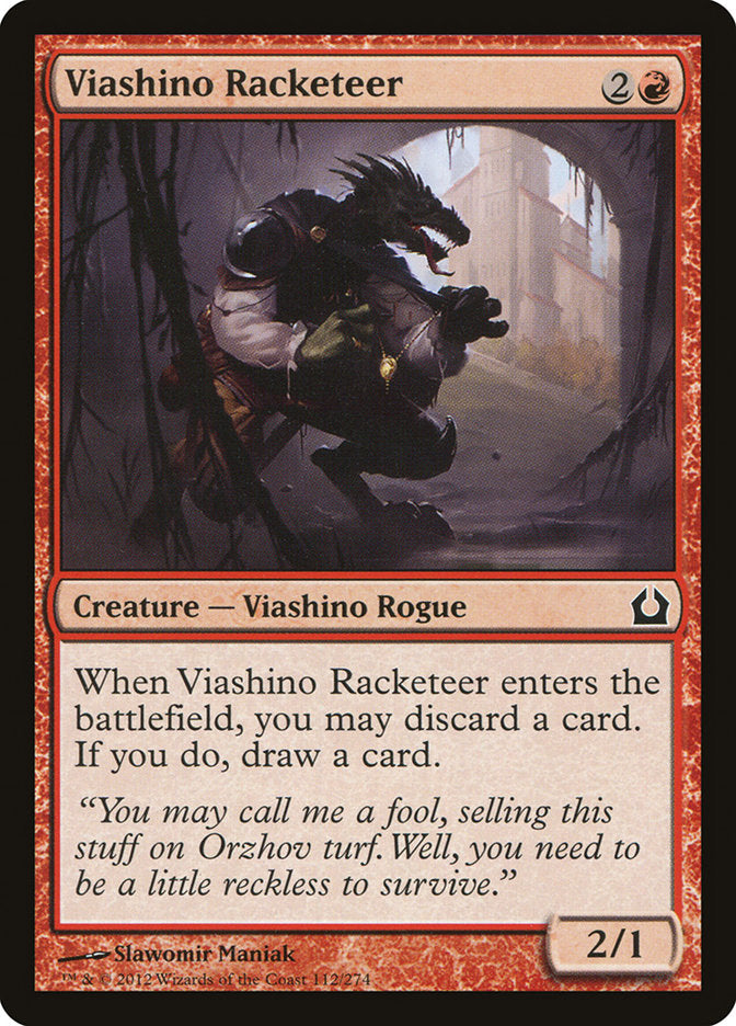 Viashino Racketeer [Return to Ravnica] Foil