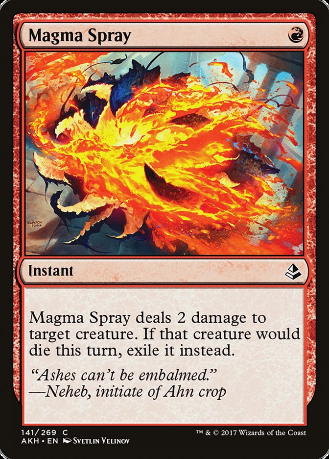 Magma Spray [Amonkhet] Foil