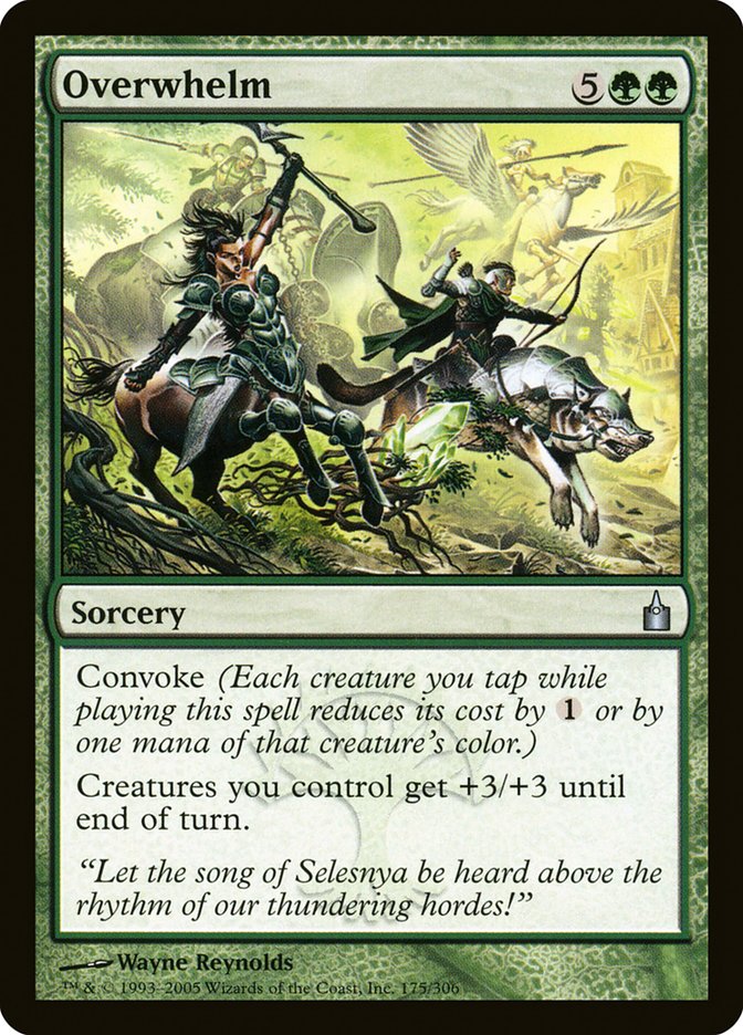 Overwhelm [Ravnica: City of Guilds] Foil