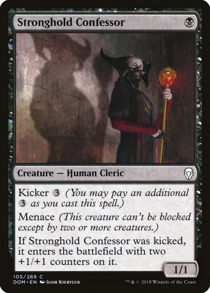 Stronghold Confessor [Dominaria] Foil