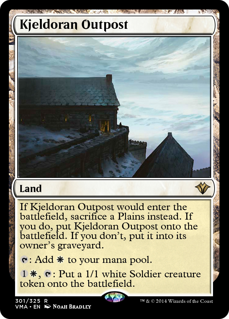 Kjeldoran Outpost  [Vintage Masters]