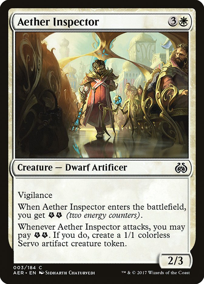 Aether Inspector [Aether Revolt] Foil
