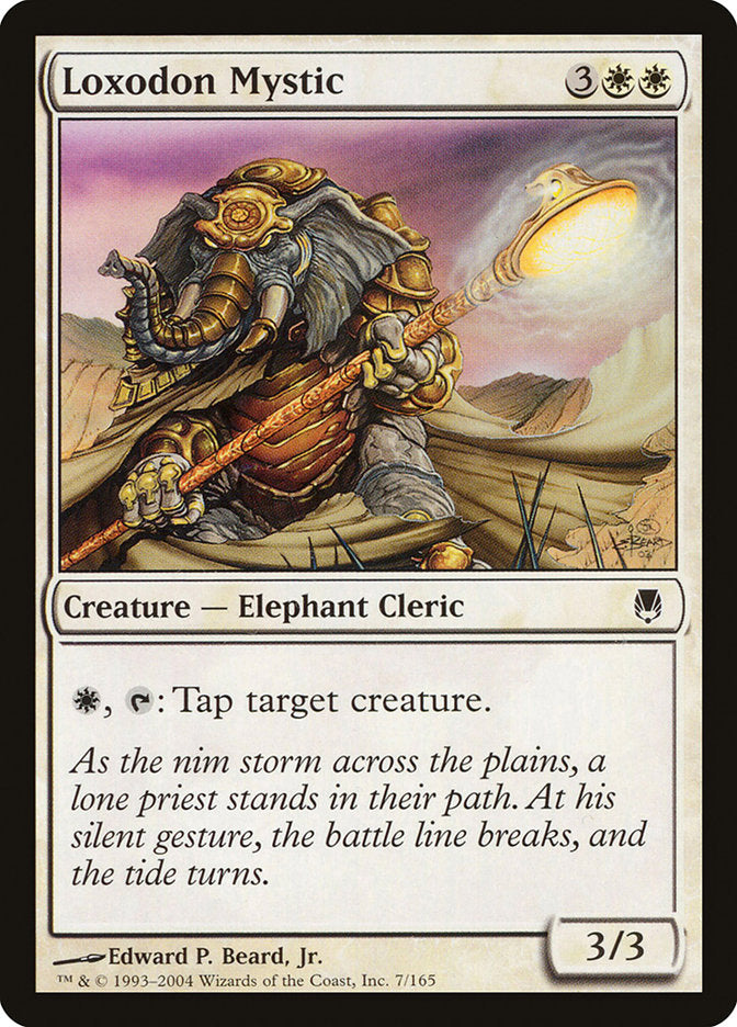 Loxodon Mystic [Darksteel] Foil