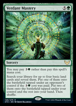 Verdant Mastery [Strixhaven: School of Mages] Foil