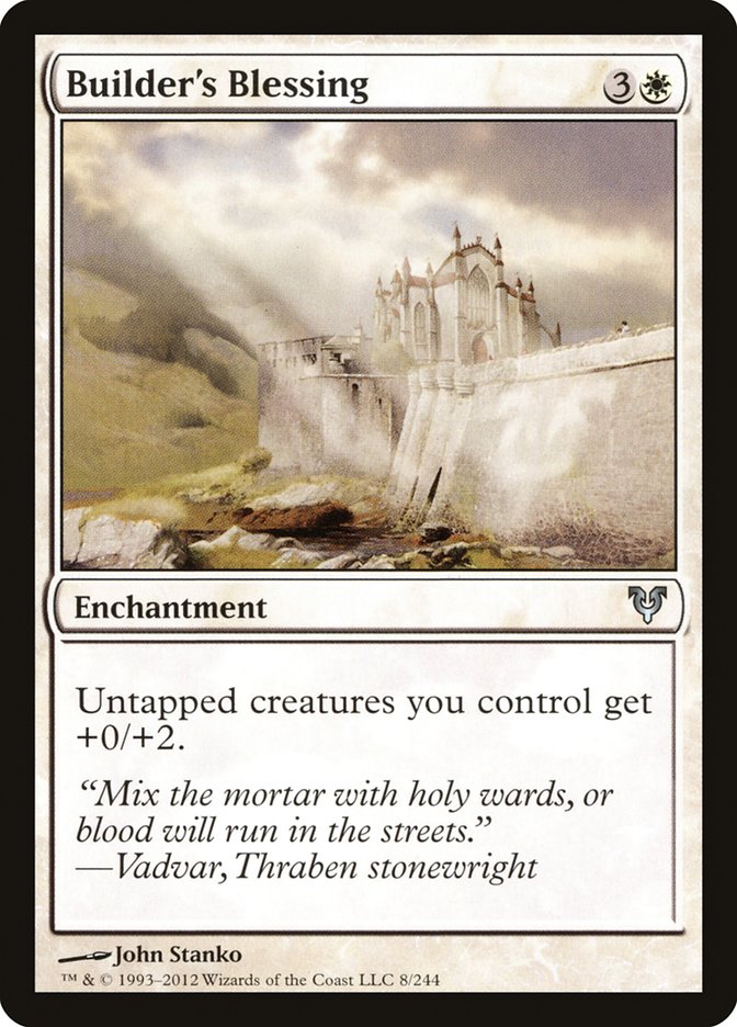 Builder's Blessing [Avacyn Restored] Foil