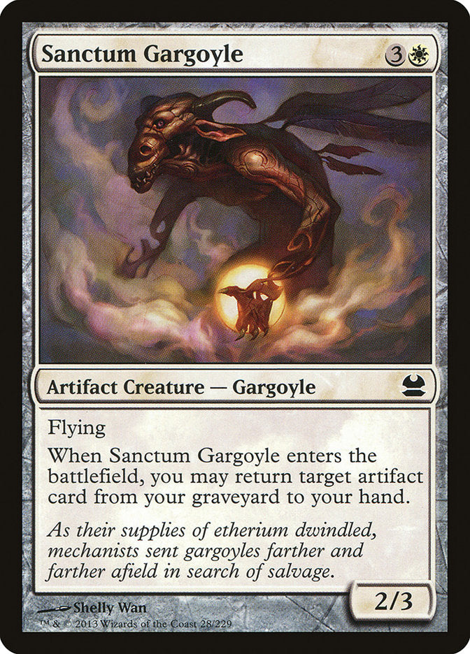 Sanctum Gargoyle [Modern Masters] Foil