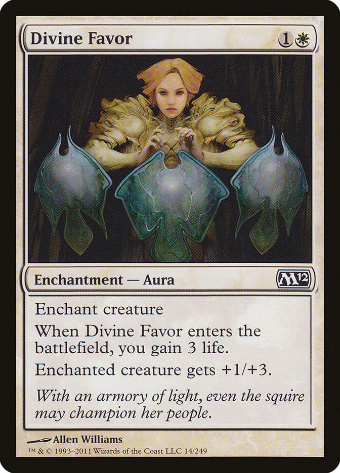 Divine Favor [Magic 2012] Foil
