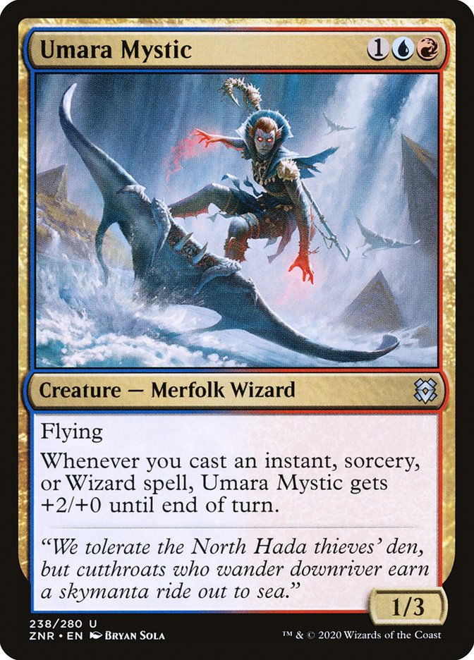 Umara Mystic [Zendikar Rising] Foil